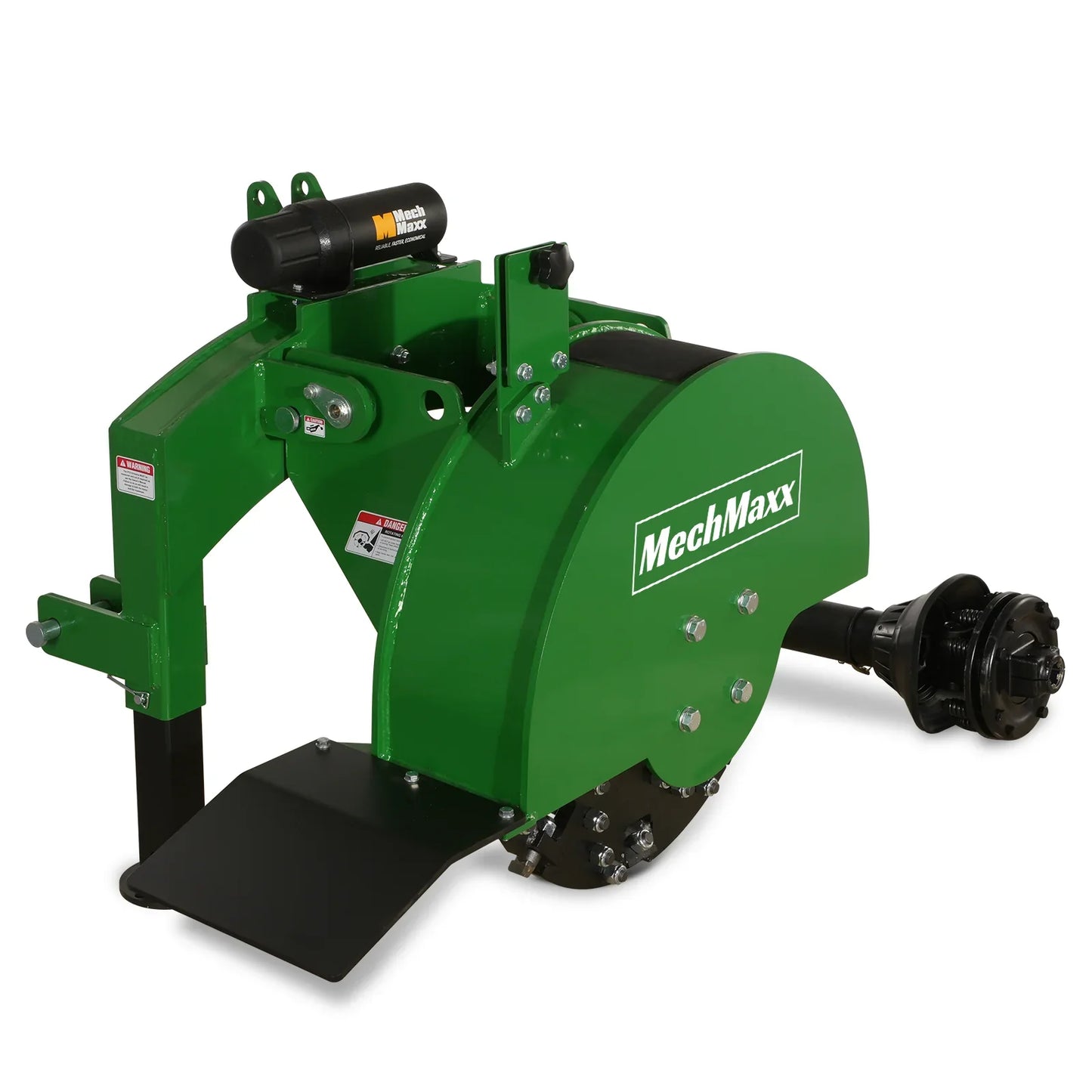 3-Point Hitch PTO Stump Grinder with 34 Carbide Teeth (PTO Shaft Included with Slip Clutch), for 15-45HP Tractor, SG24