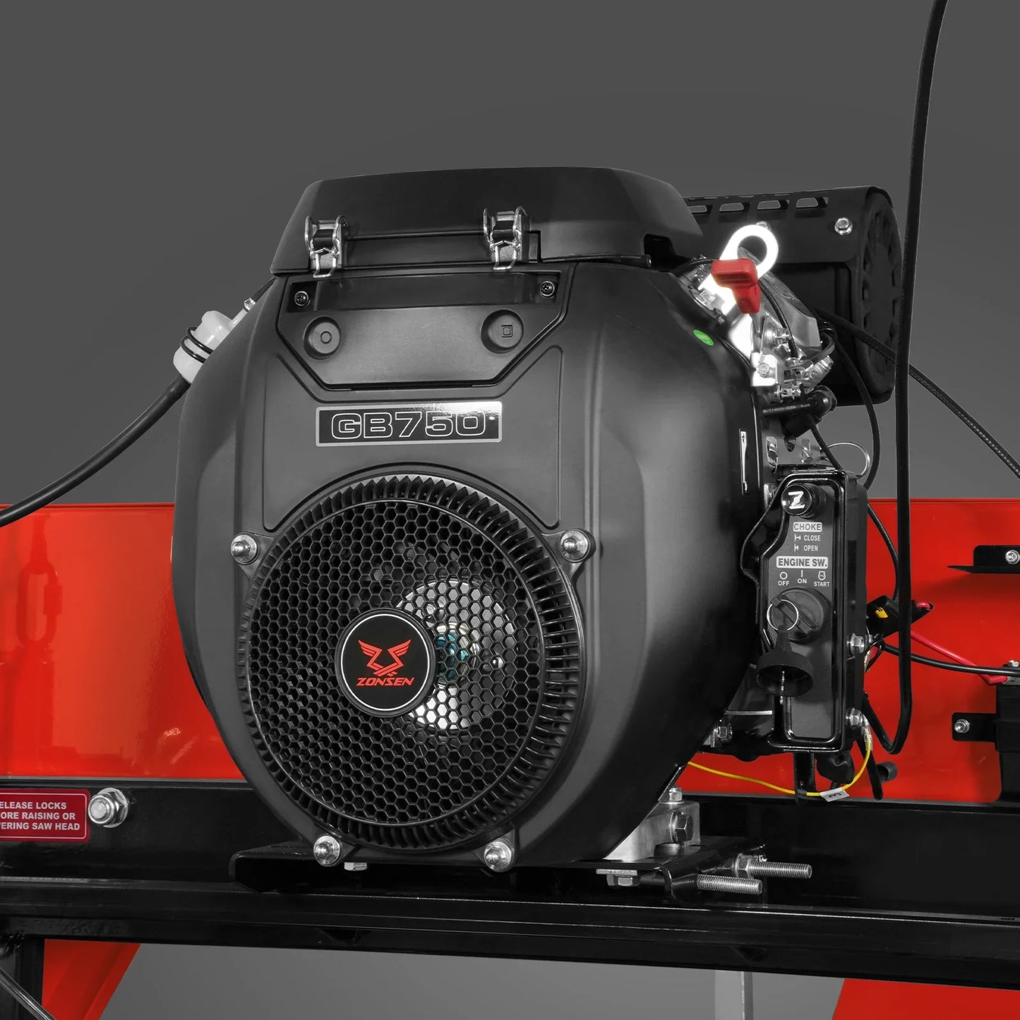 36" MAX Portable Sawmill, 25HP 750cc ZONSEN V-Twin Engine, 36" Board Width, 20' Track Length, (10 x Blades Included), SM-36MAX
