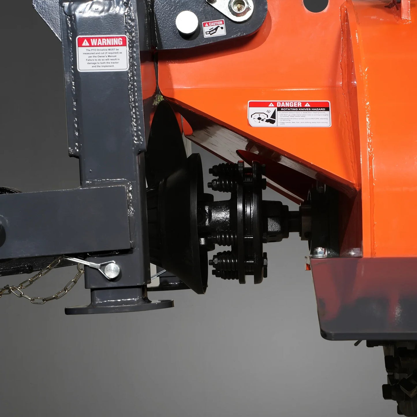 3-Point PTO Stump Grinder with 34 Carbide Teeth (PTO Shaft Included with Slip Clutch), for 15-45HP Tractor, SG24