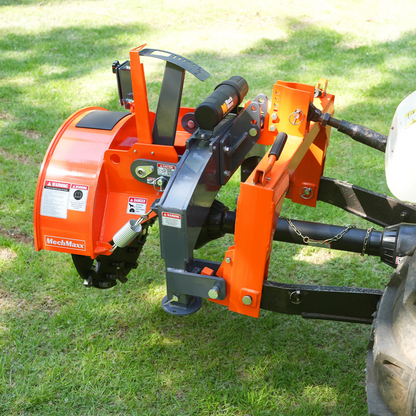 3-Point PTO Stump Grinder with 34 Carbide Teeth (PTO Shaft Included with Slip Clutch), for 15-45HP Tractor, SG24PRO